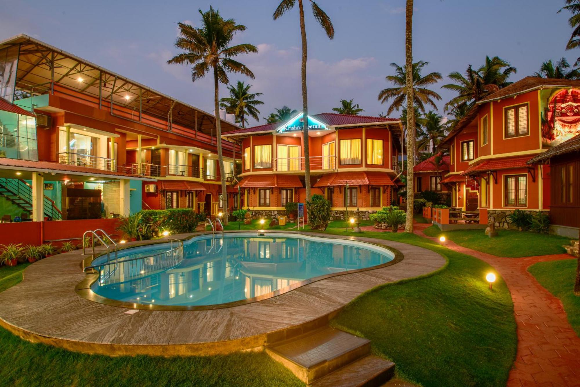 Krishnatheeram Ayur Holy Beach Resorts Varkala Exterior photo